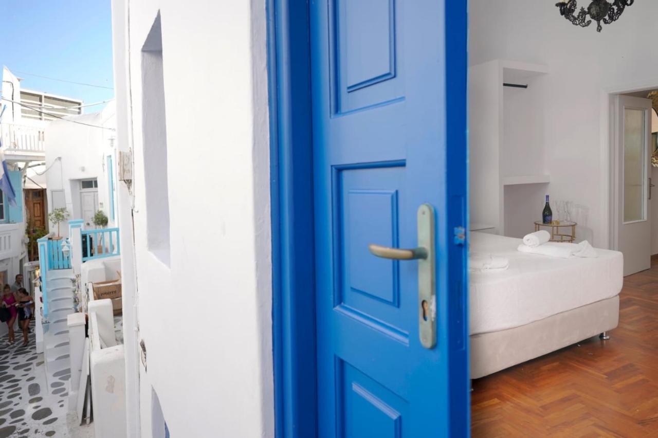 הוילה Mykonos Town Casa Blu Mykonos מראה חיצוני תמונה