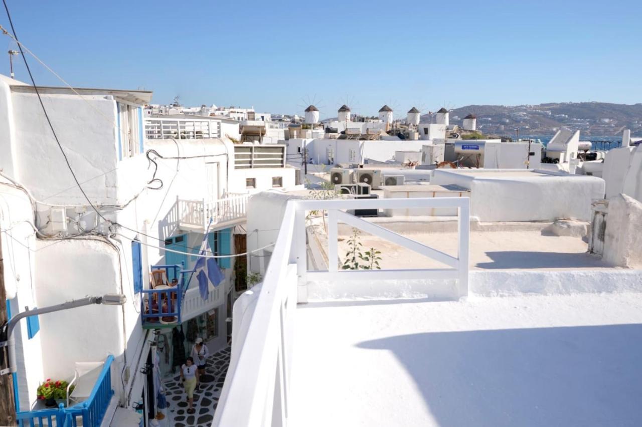הוילה Mykonos Town Casa Blu Mykonos מראה חיצוני תמונה